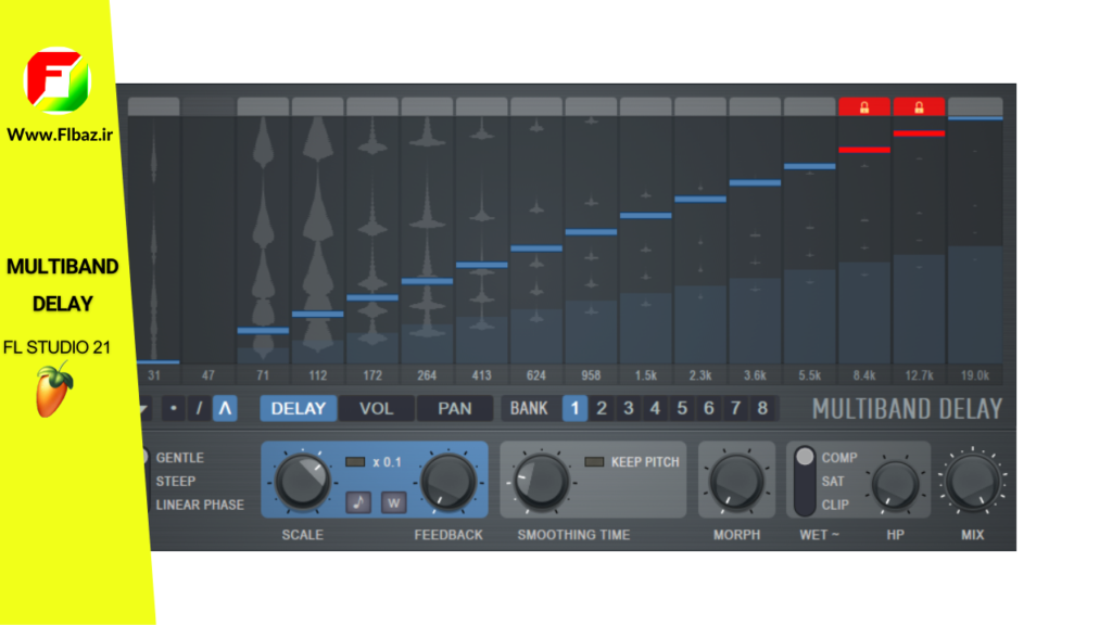 این پلاگین یک دیلی چند بانده و یک ابزار بسیار قدرتمند برای طراحان صدا می باشد-دانلود اف ال استودیو